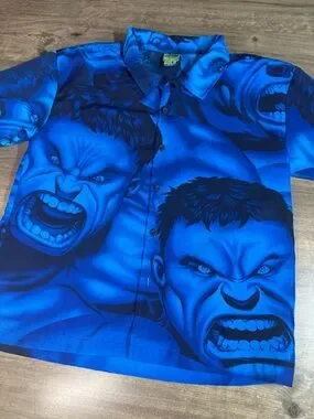 The Incredible Hulk | Shirts | Marvel The Incredible Hulk Blue Graphic ...